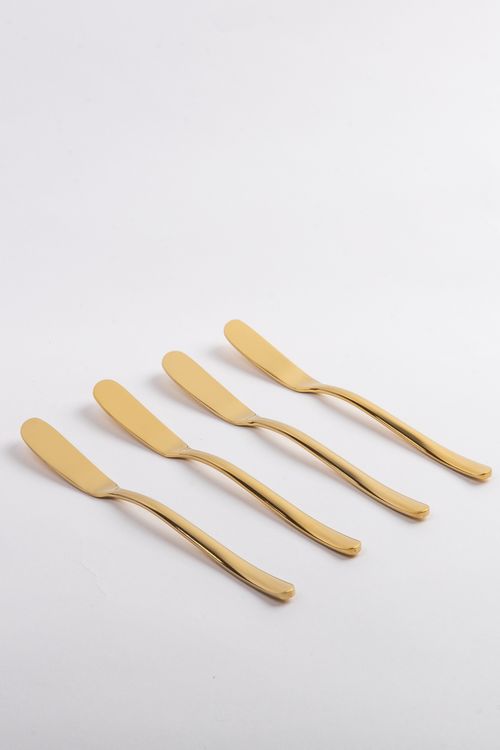 Set de espátulas  dourado