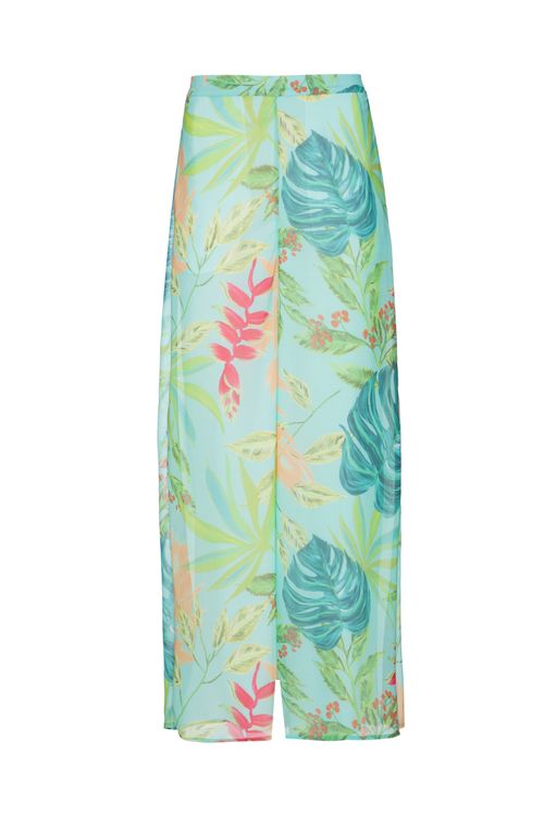 Calça tropicália verde