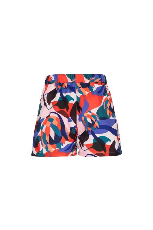 Short protea infantil masculino vermelho