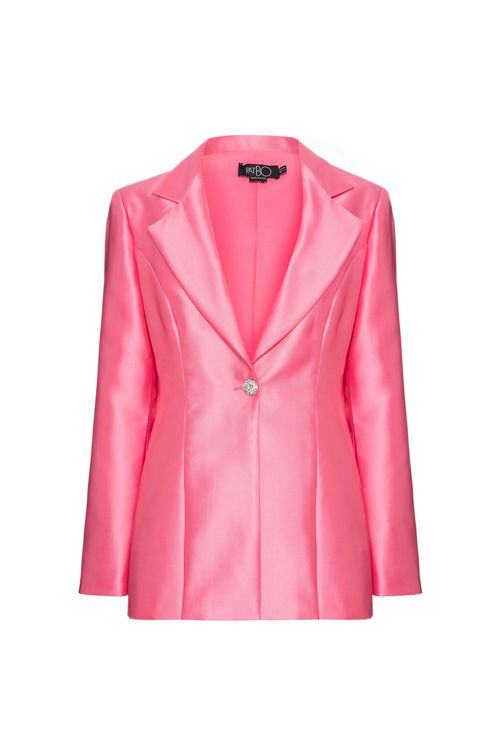 Blazer botão zibeline jocelyn rosa