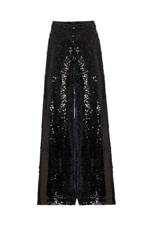 Calça paetê vibrant preto