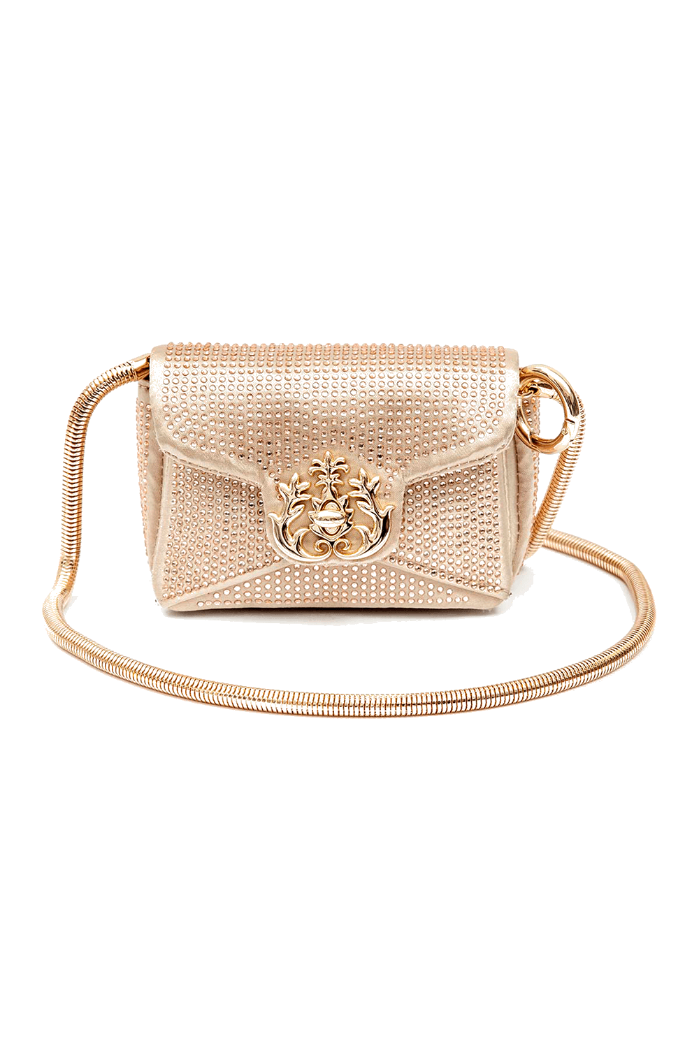 Bolsa nano cristal nude