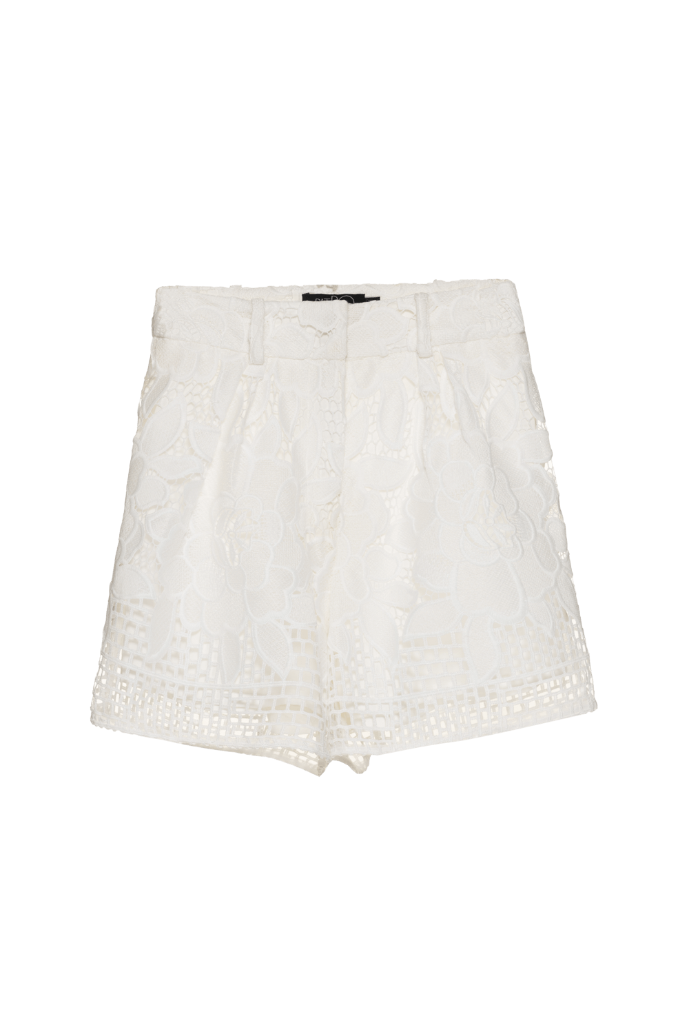 Short guipir aura off white