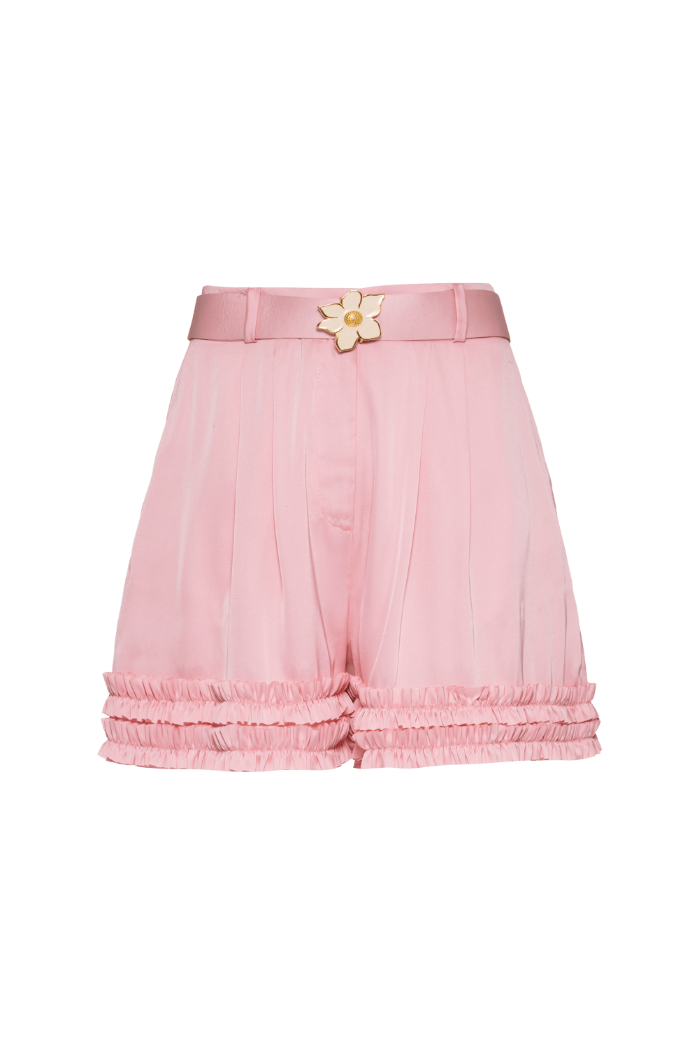 Short cetim rafine rosa claro