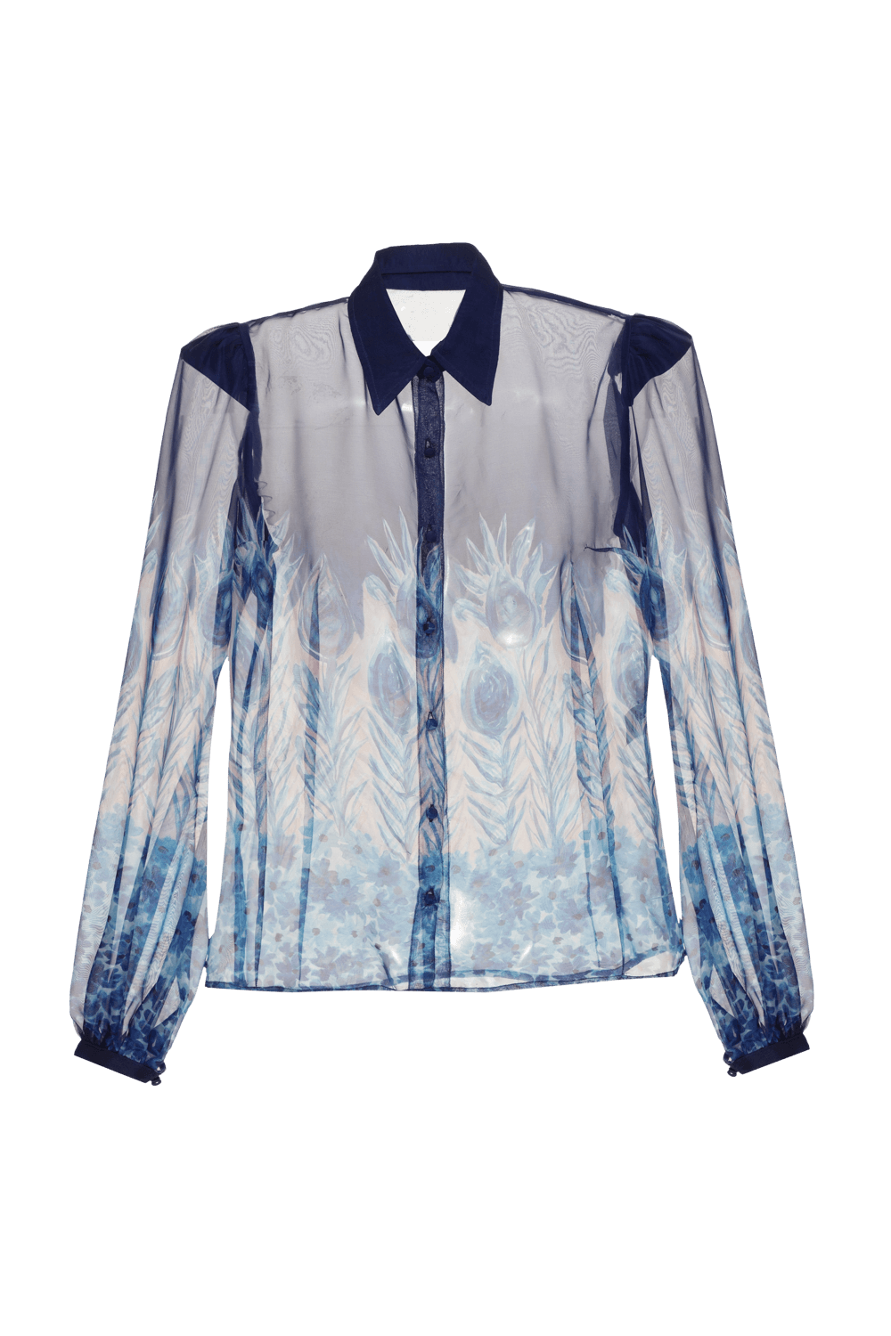 Camisa peacock azul