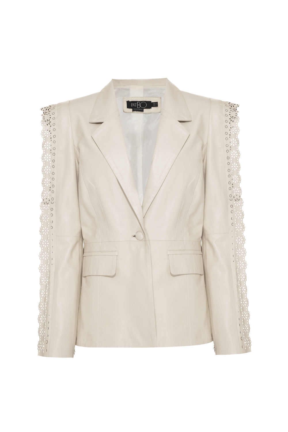 Blazer intense leather off white