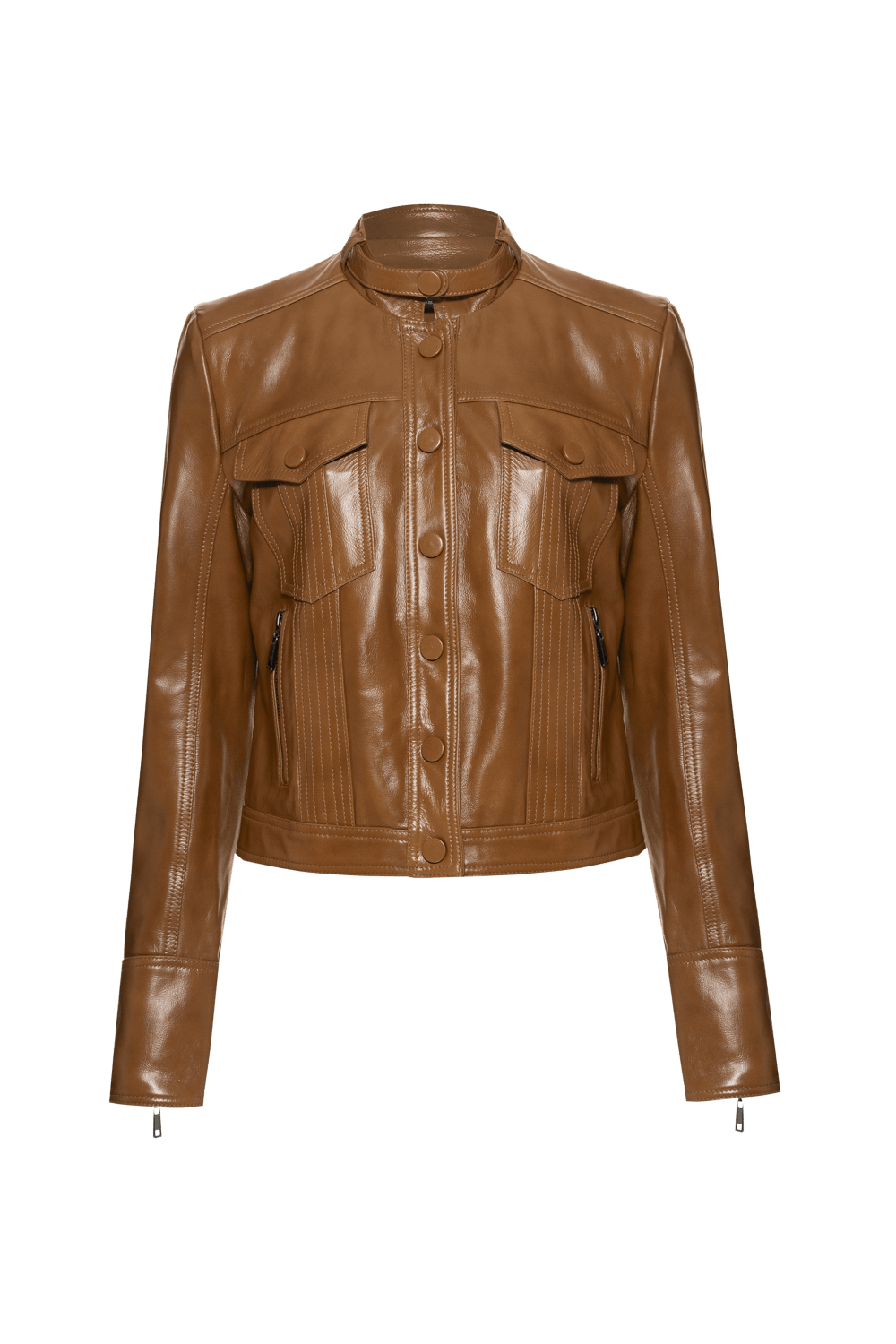 Jaqueta intense leather marrom