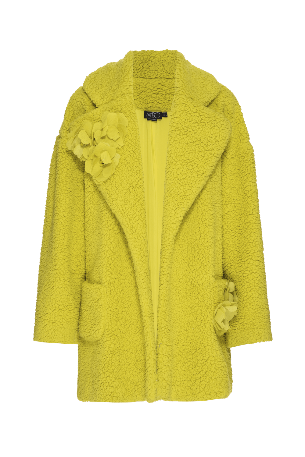 Casaco over colorful faux fur verde