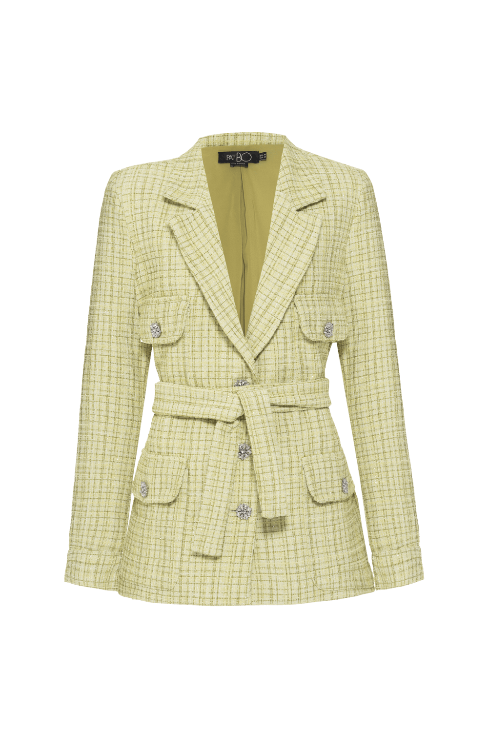 Blazer candy tweed verde