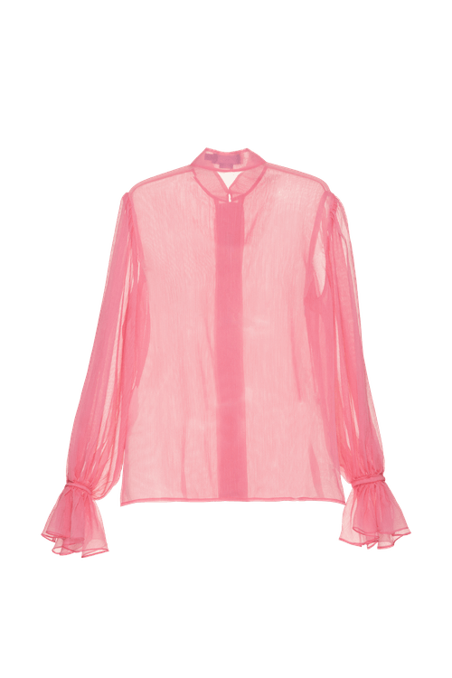 Camisa silky modern cross rosa claro