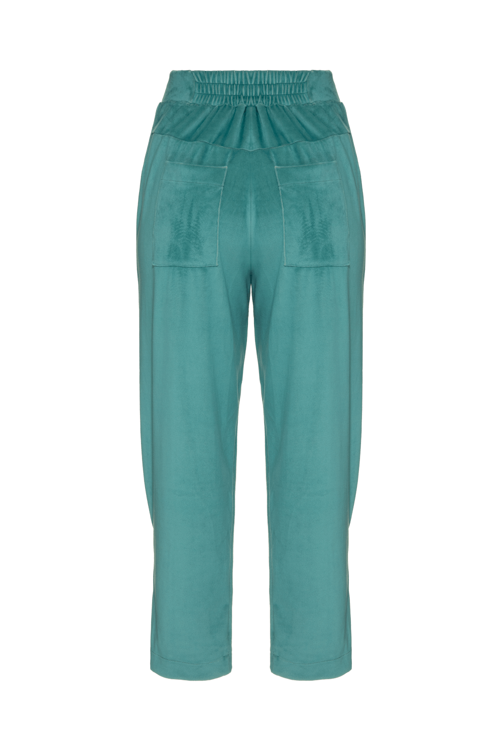 Calça velvet elegance print verde