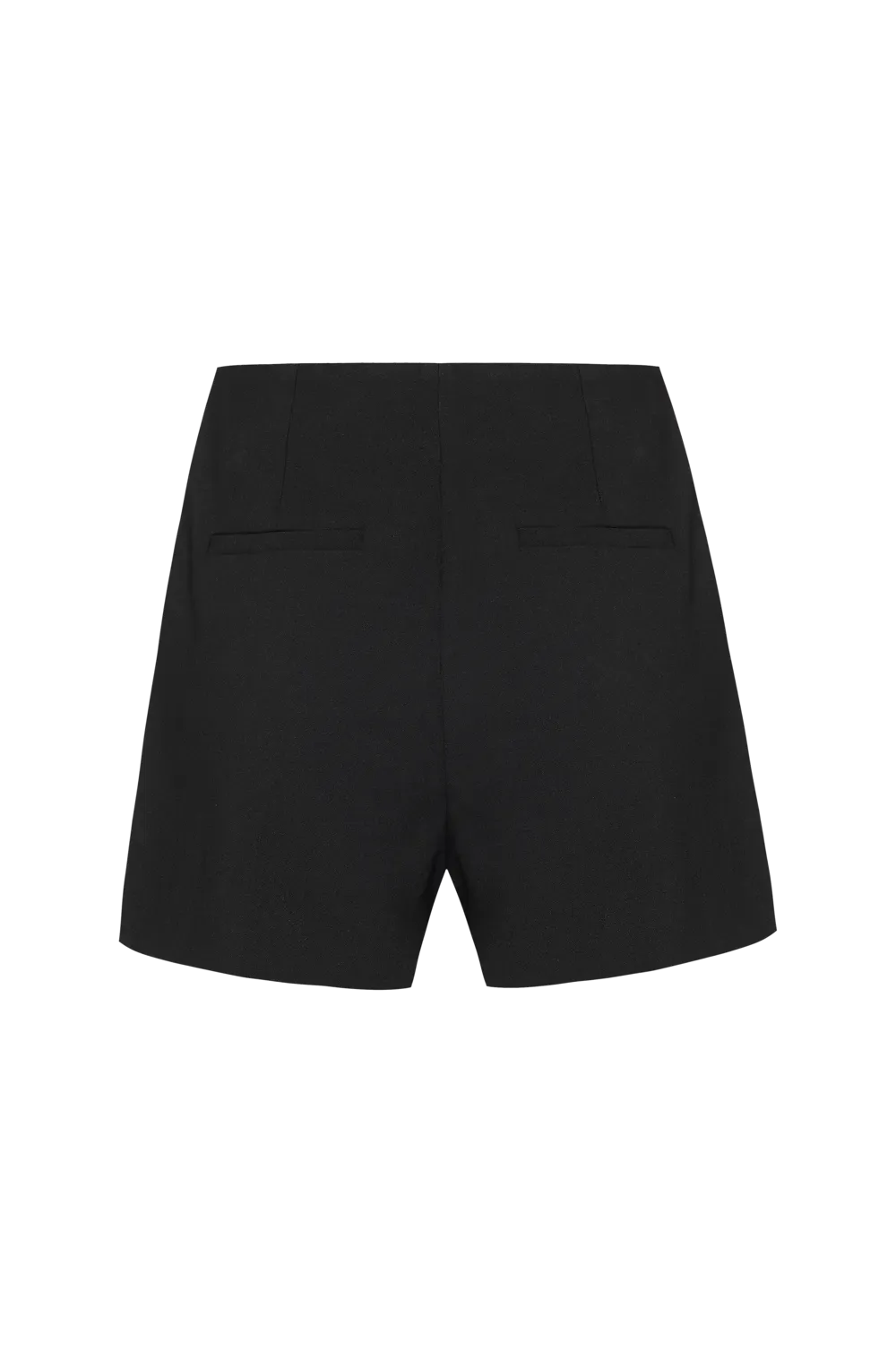 Short crepe frames preto