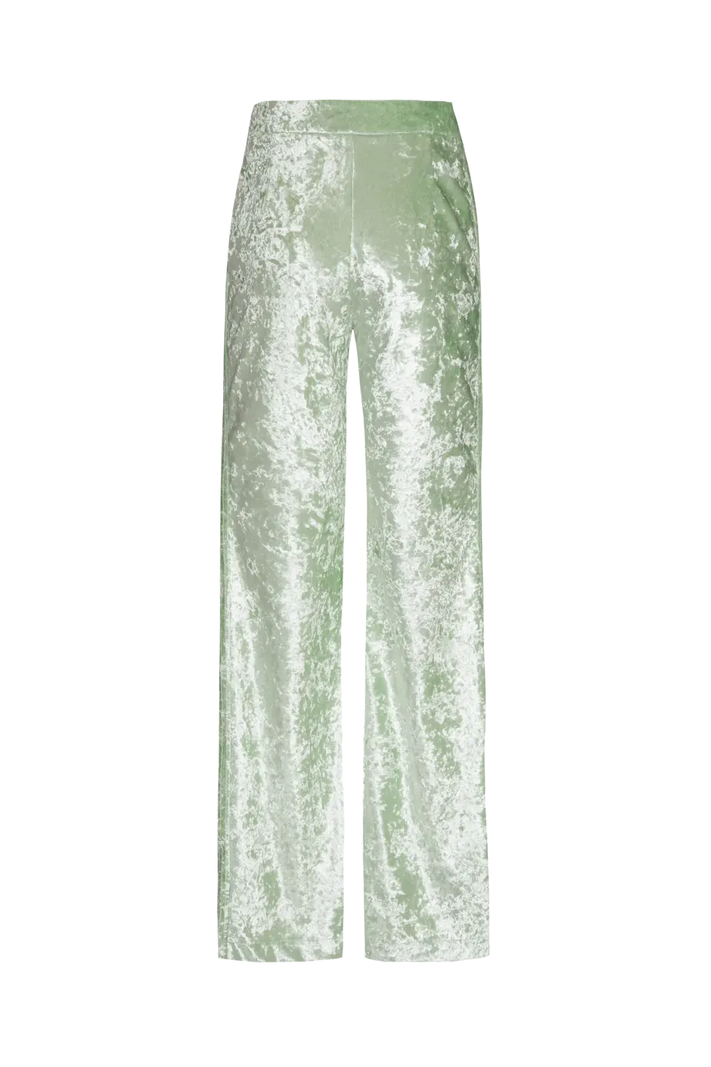 Calça casual velvet verde claro