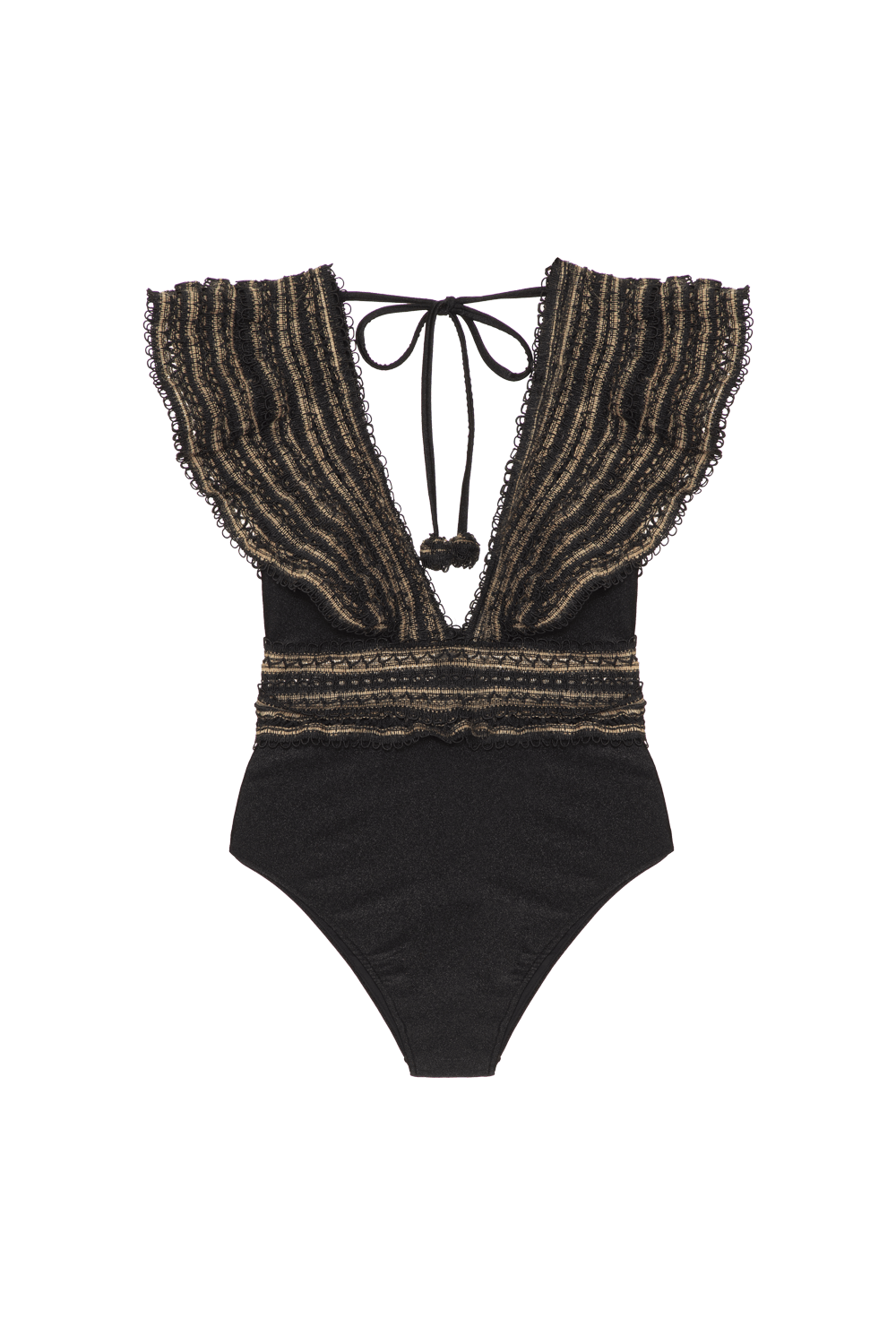 Body hannah fringe preto