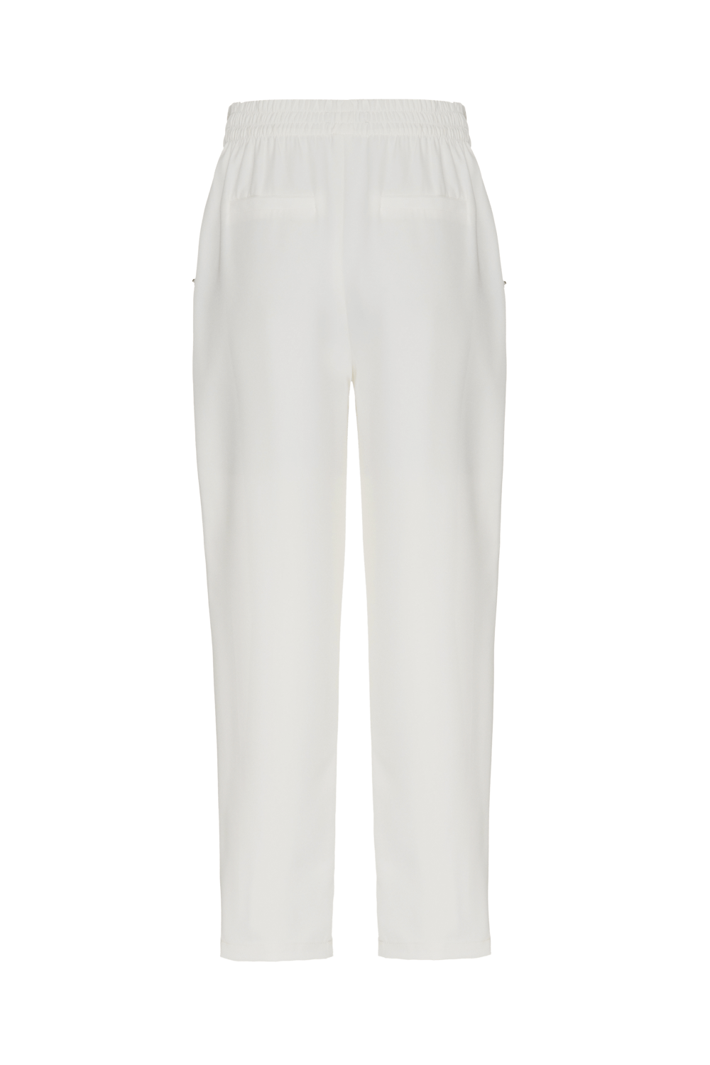 Calça crepe luxe off white