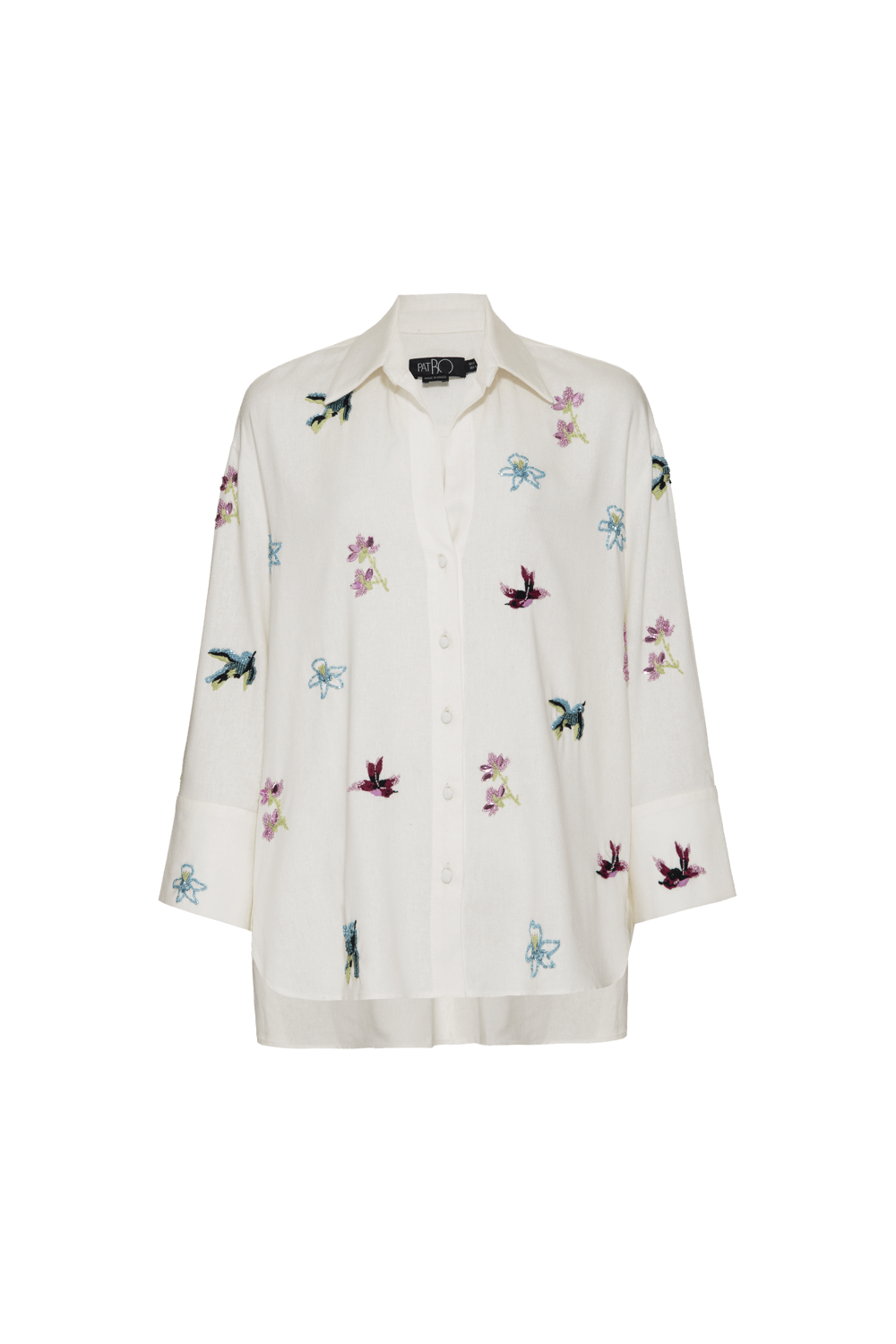 Camisa linho nature off white