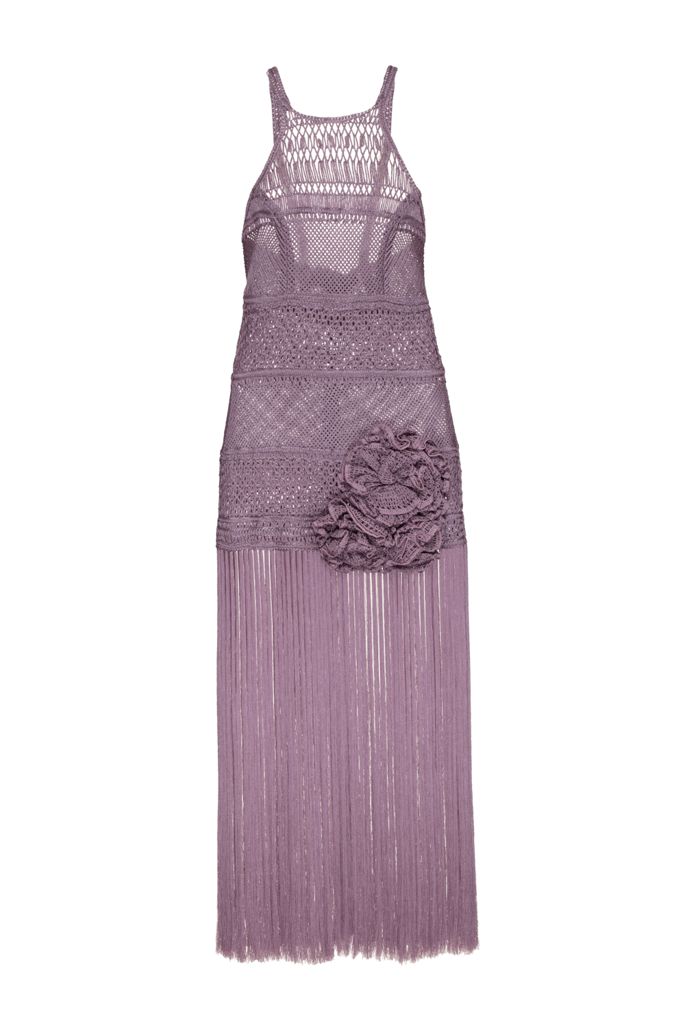 Vestido longo rustic oasis  lilas