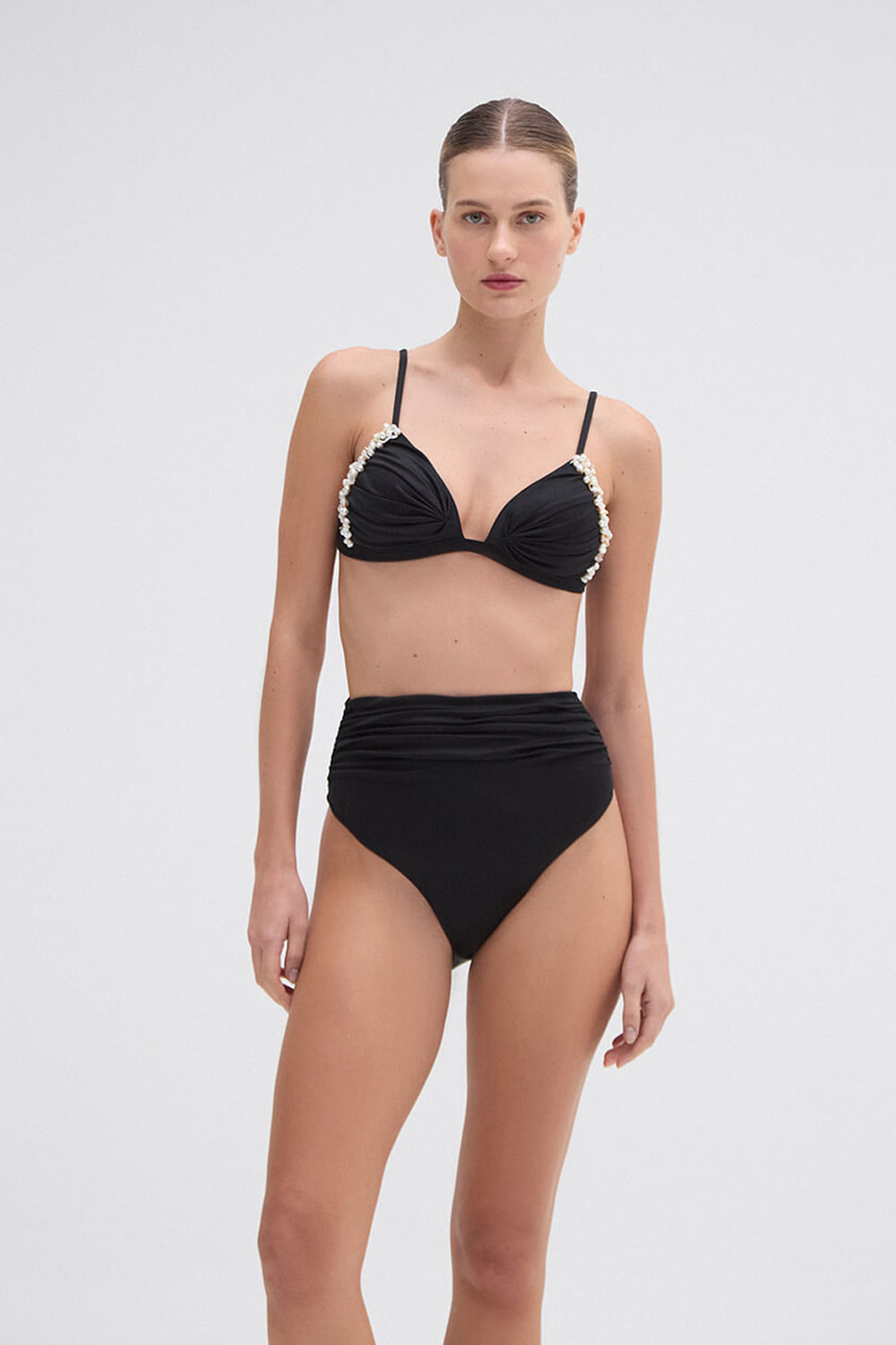 Hot pant dune jersey preto