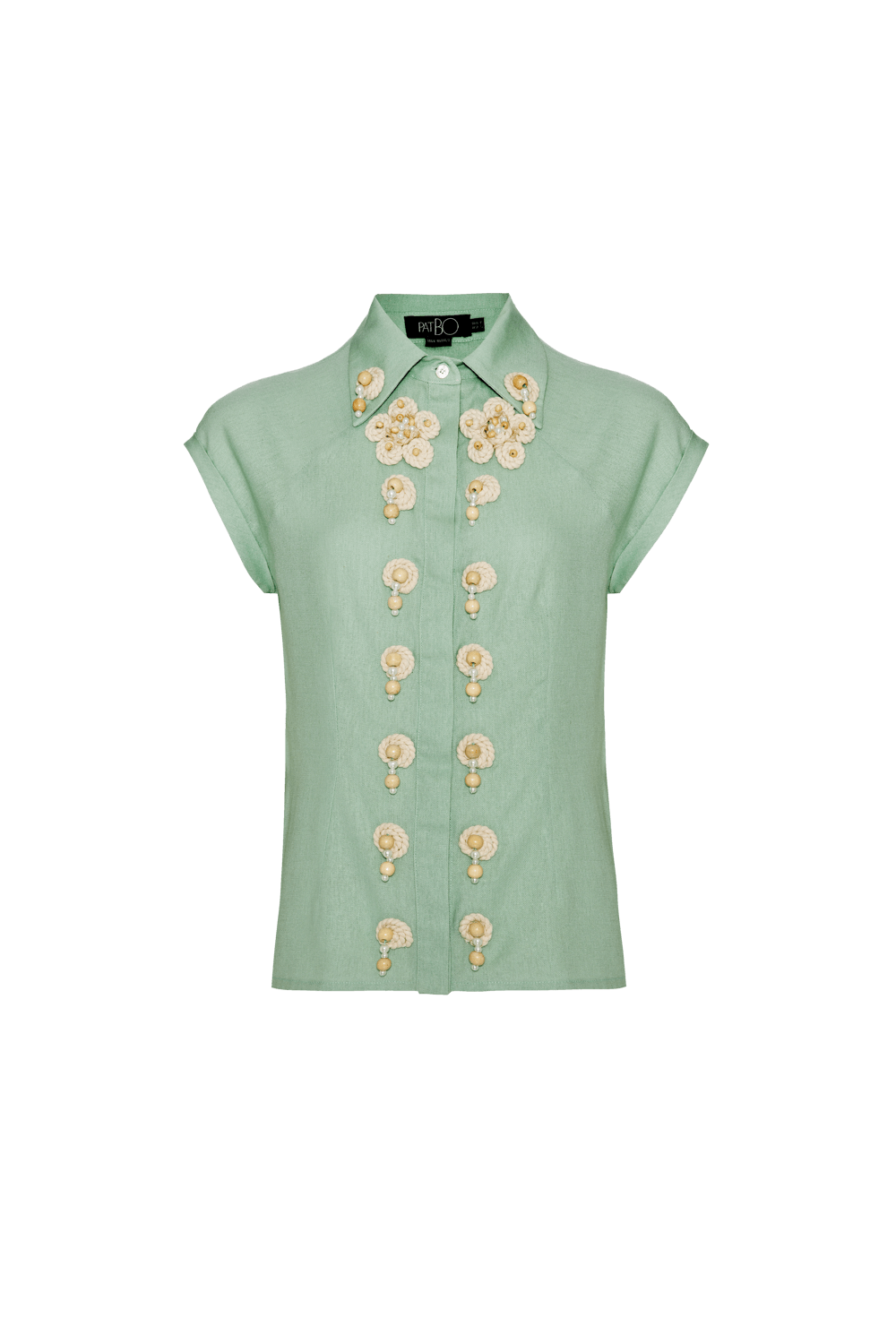 Camisa linho candy verde