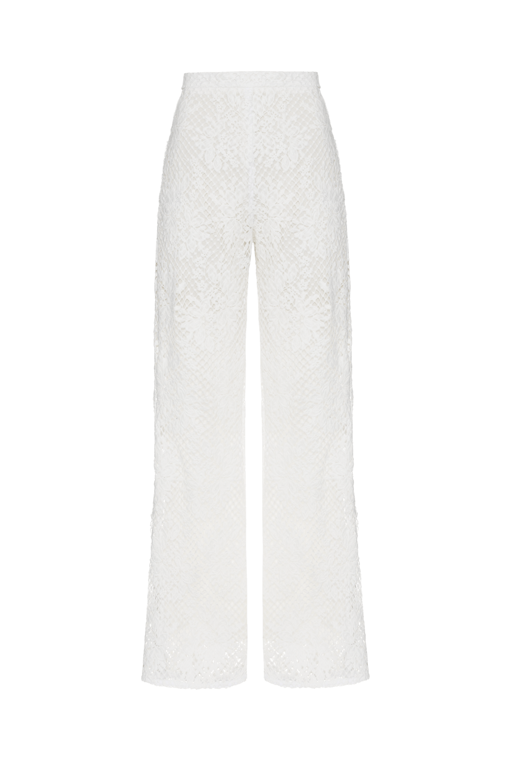 Calça guipure aura off white